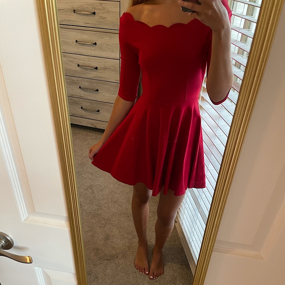 Red Lulu’s Dress